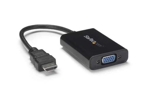 Startech.Com Hdmi To Vga Video Adapter Converter With Audio For Desktop Pc / Laptop / Ultrabook - 19