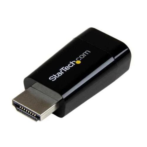 Startech.Com Compact Hdmi To Vga Adapter Converter - Ideal For Chromebooks Ultrabooks & Laptops - 19