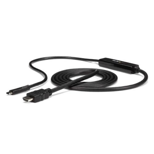 Startech.Com Usb-C To Hdmi Adapter Cable - 2m (6 Ft.) - 4k At 30 Hz - External Video Adapter