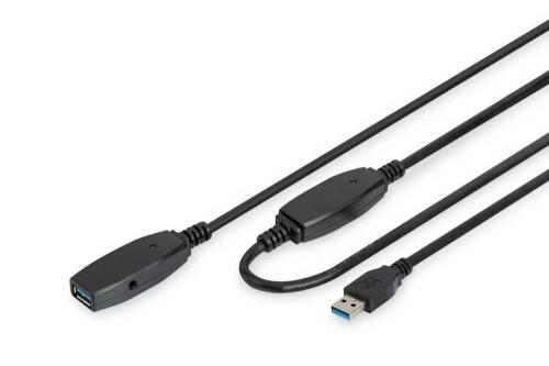 Digitus Aktives Usb 3.0 Verlängerungskabel, 10 M