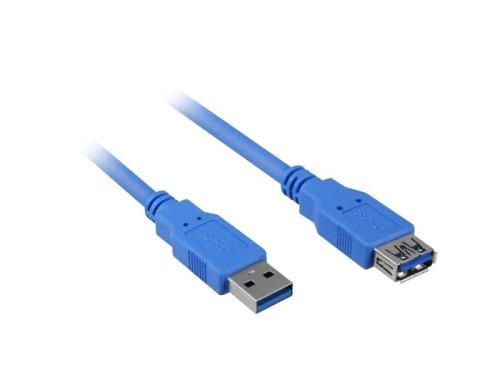Sharkoon Usb 3.0 M>f Cabo Usb 2 M Azul