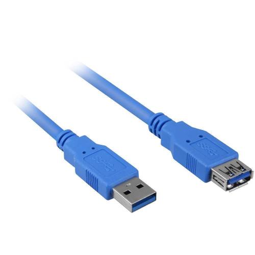 SHARKOON USB 3.0 M>F CABO USB 3 M AZUL