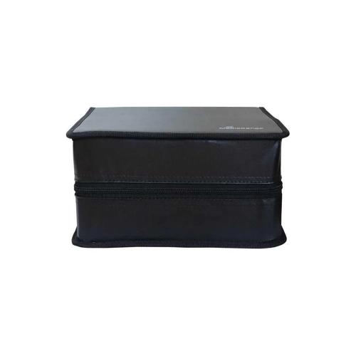 Mediarange Cd Wallet Für 400 Cd/Dvds Schwarz
