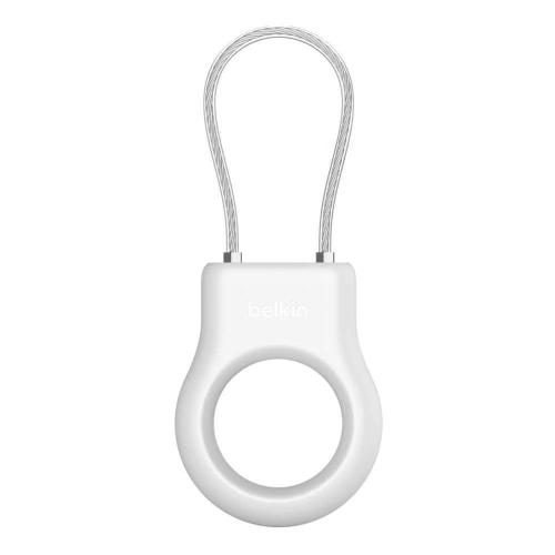 Belkin Secure Holder Wire Loop Apple Airtag, White Msc009btwh