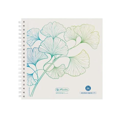HERLITZ GREENLINE CADERNO E BLOCO DE NOTAS 100 FO.