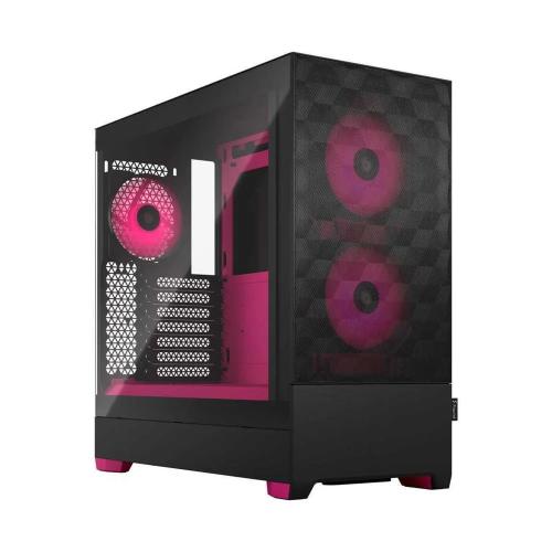 FRACTAL DESIGN POP AIR TOWER PRETO, MAGENTA