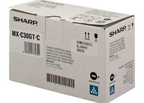 Sharp Toner Mx-C30gtc F?r Mx-C250f/C300w Cyan