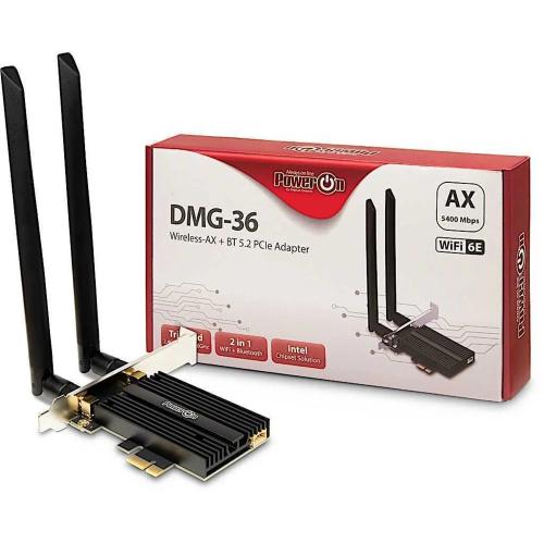 INTER-TECH DMG-36 INTERNO WLAN / BLUETOOTH 5400 M.