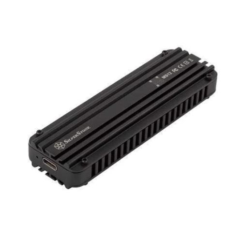 Silverstone Ms12 Compartimento SSD Preto M.2