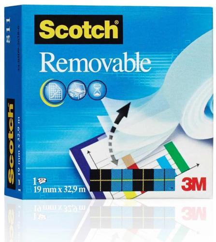 Scotch 8111933 Fita Cola 33 M Transparente 1 Unid.