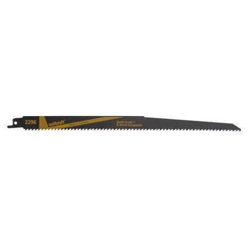 Pack 2 Folhas de Serra Sabre Cv, Madeira, Plástico, Comprimento 300mm 2296000 Wolfcraft