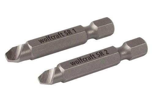 Pack de 2 Bits para Parafusos Defeituosos com Cabe&ccedil;a Especial 2982000 Wolfcraft