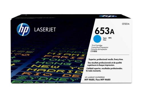 Hp Toner Laserjet Original 653a Ciano