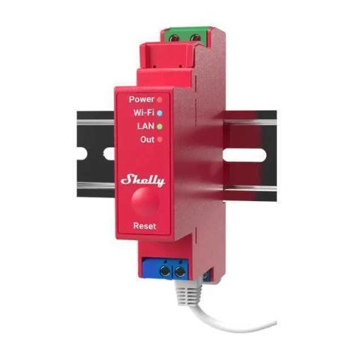 Shelly Pro 1pm Relé de Energia Rosa 1