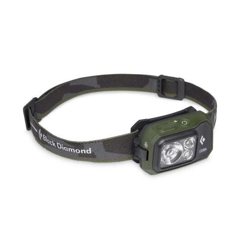 BLACK DIAMOND STORM 450 AZEITONA LANTERNA DE CABE.