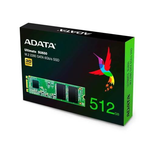 Adata Ultimate Su650 M.2 512 Gb Serial Ata Iii 3d Nand