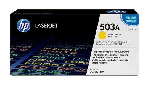 Hewlett Packard Toner Laser 503a Amarelo Q7582a
