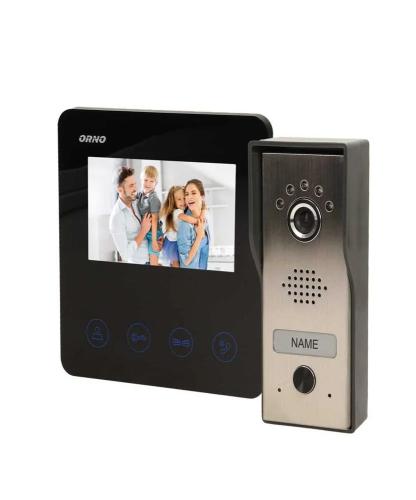 Vídeo Porteiro C/ Lcd 4.3" Cores Leds Orno