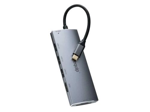 Equip Dock Usb-C->hdmi,3xusb3.0,Sd,Tf,60wpd4k30hz   0.15m Si