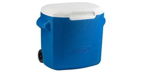 COLEMAN 28QT PERFORMANCE GELEIRA 26 L AZUL, BRANCO