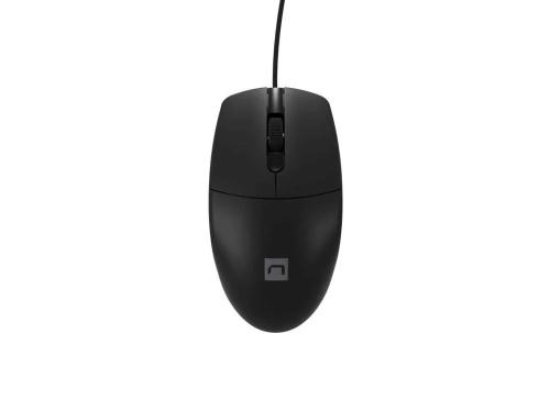 Raton Natec Ruff 2 1000dpi Optico Negro