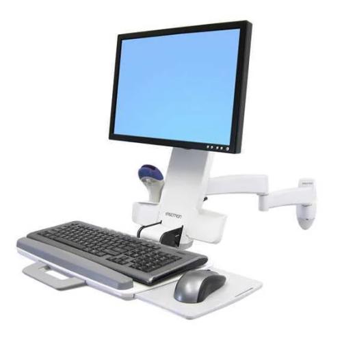 ERGOTRON 200 SERIES COMBO ARM 61 CM (24") BRANCO .