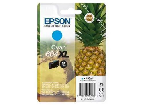 Tinteiro Epson 604 Cianoxl - Wf-2910/ 293x/ 2950, Xp-220x/ 320x/ 420x