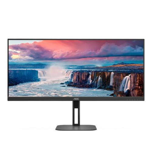 Monitor Ultrawide V5 Va 34" U34v5c/Bk Quad Hd Preto - Aoc