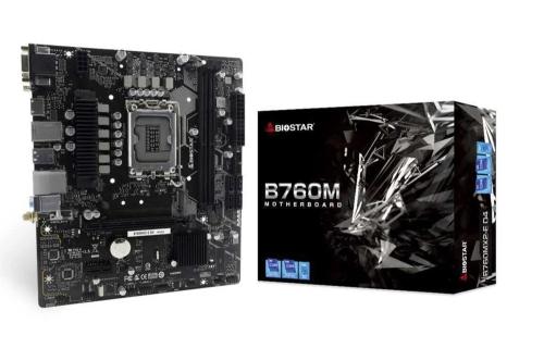 Biostar B760mx2-E D4 Motherboard Intel B760 Lga 1700 Micro Atx