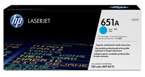Hp Toner Laserjet Original 651a Ciano
