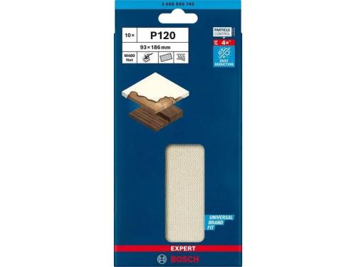 Folha de lixa de rede Bosch Expert M480 93 x 186 m