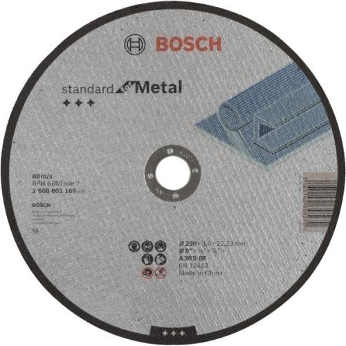 Disco de corte Bosch Standard for Metal, 230mm