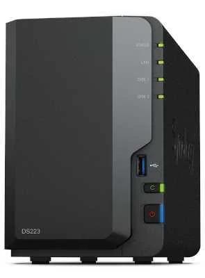 Synology Diskstation Ds223 Nas/Storage Server Desktop Ethernet Lan Rtd1619b