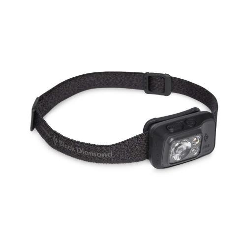BLACK DIAMOND SPOT 400-R GRAFITE LANTERNA DE CABE.