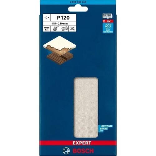 10 Lixas de Rede Expert M480 115 x 230mm, K120