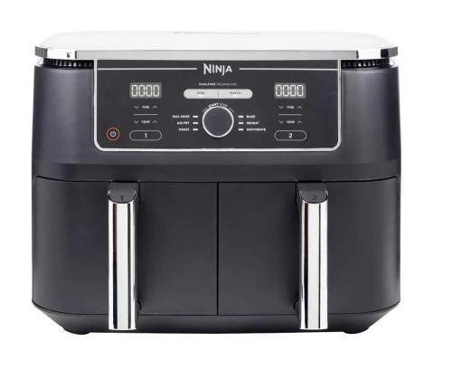 Ninja Af400eu Fryer Double 9.5 L Stand-Alone 2470 W Hot Air Fryer Black