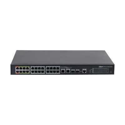 Dahua - Dh-Lr2226-24et-360-V2 - Switch Epoe 24 Pu.