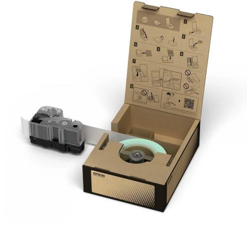 Epson C53s666003 Etiquetadora Preto Sobre Branco