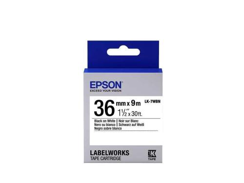 Epson Lk-7wbn Etiquetadora Preto Sobre Branco