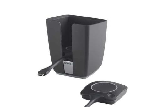 BARCO TRAY 2 X USB-C BUTTONS PRETO