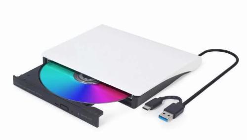 Gembird Dvd-Usb-03-Bw External Usb Dvd Drive Black And White