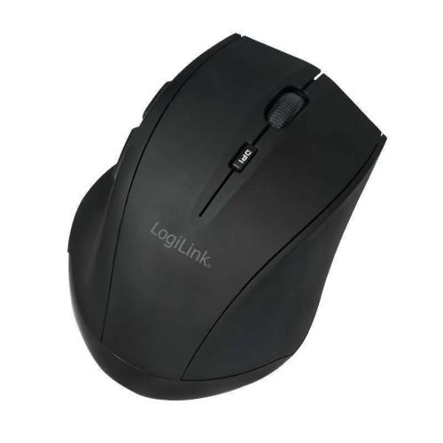 Logilink Maus Bluetooth 2.4 Ghz 1600dpi Laser Scroll Black