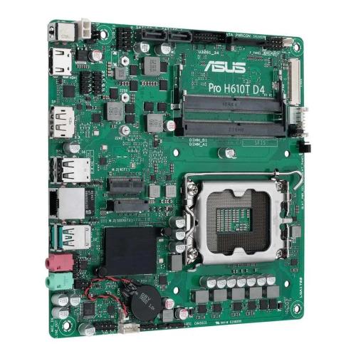 Mb Asus Pro H610t D4-Csm (Intel,1700,Ddr4,Thin Mitx)