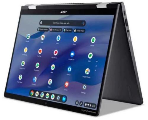 Acer Chromebook Enterprise Spin 714 Cp714-1wn - 35.56 Cm (14") - Intel Core I3-1215u - Steel Gray