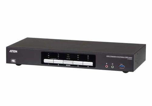 Aten Switch Usb 3.0 4k Displayport de Ecrã Duplo .