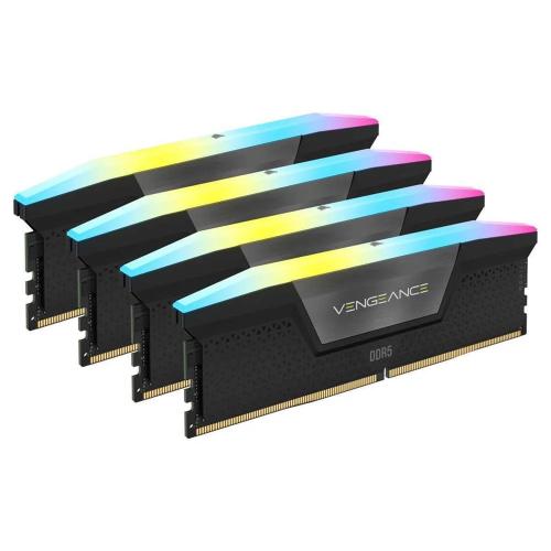 Corsair Dram Memory Kit Vengeance RGB - 64gb (4 × 16gb Kit) -Ddr5 6200mhz C32