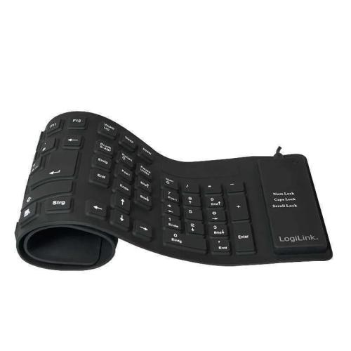 Logilink Id0019a Teclado Usb Qwertz Alemão Preto