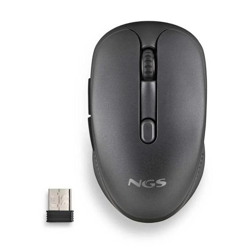 Raton Optico Ngs Evo Rust Negro