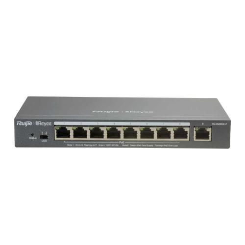Reyee Switch Poe Cloud Gerenciável L2 - 8 Portas .