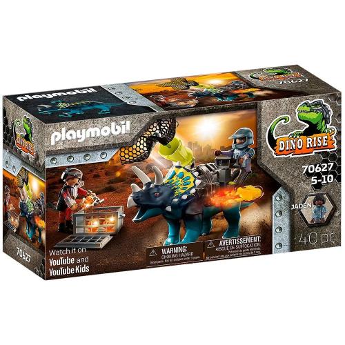 PLAYMOBIL TRICERATOPS: BATTLE FOR THE LEGENDARY S.
